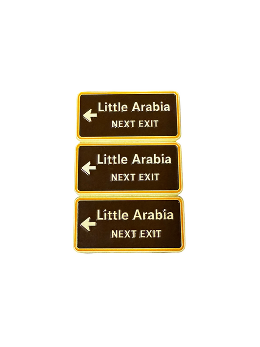 Little Arabia Sticker