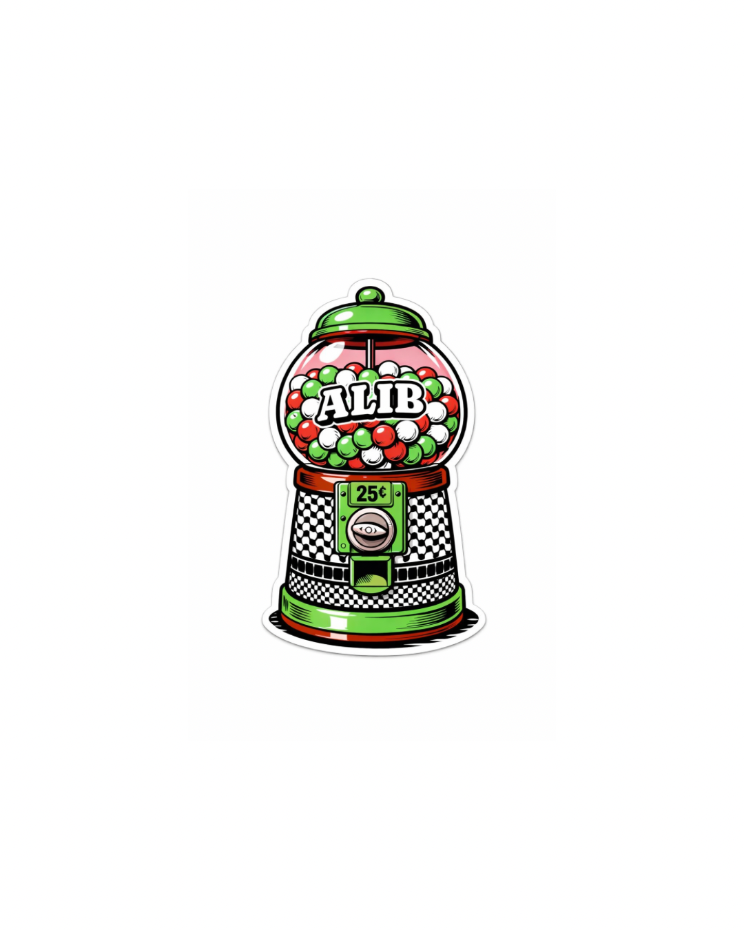 GUMBALL MACHINE sticker